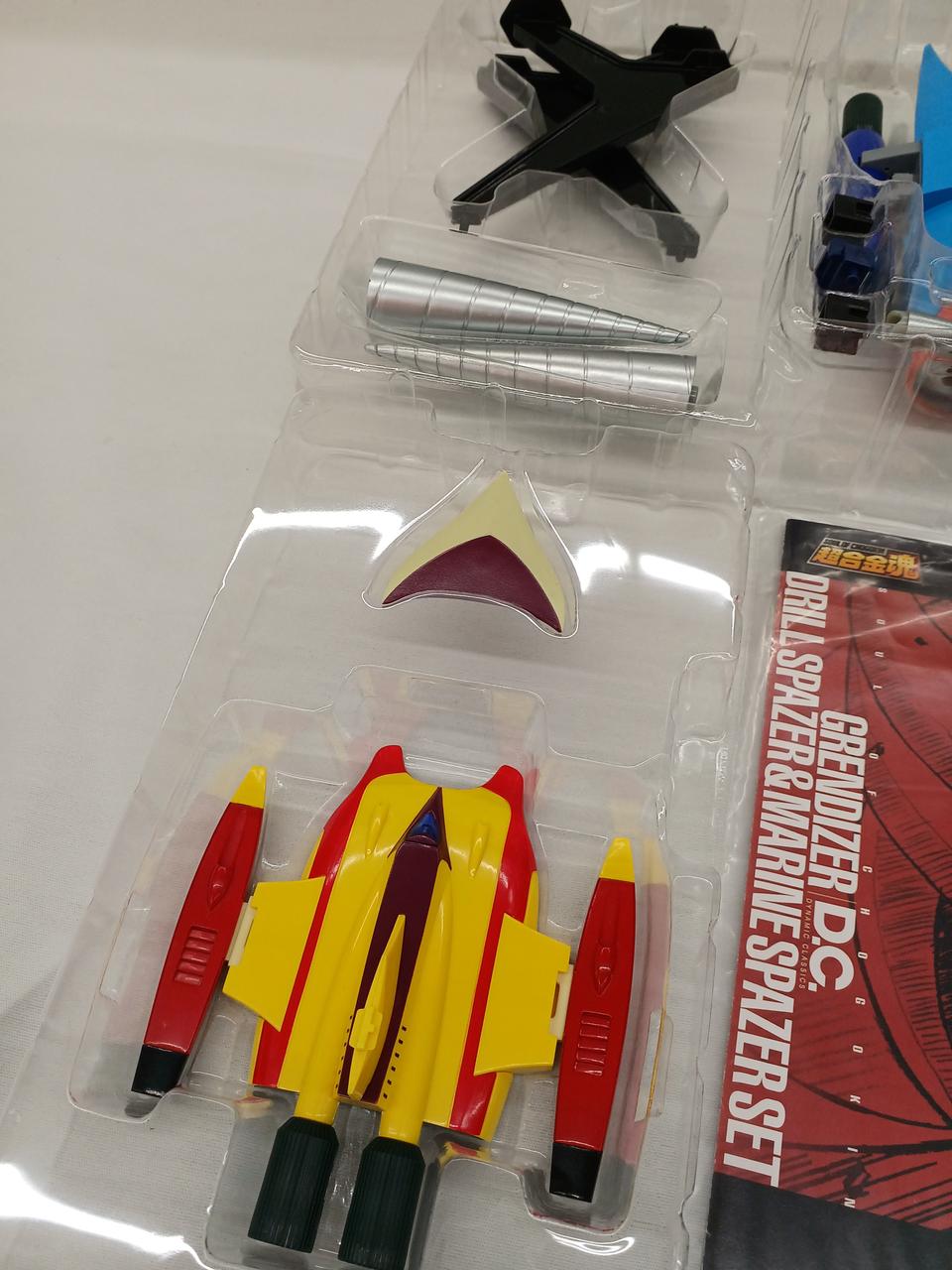 BANDAI Chogokin DC Grendizer Drill Spacer & Marine Spazer