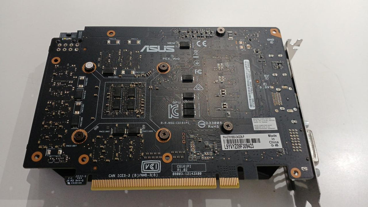 ASUS GTX1650 PH-GTX1650-O4GD6-P