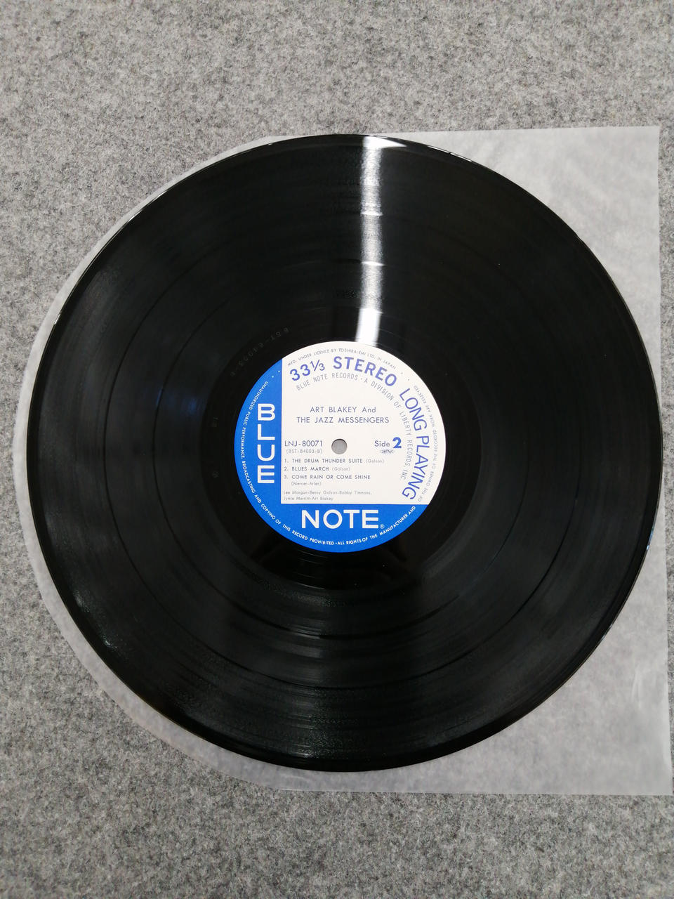 BLUE NOTE ART BLAKEY MOANIN