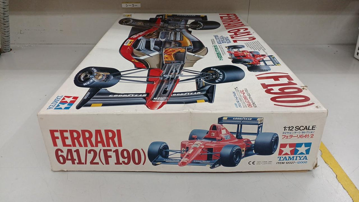 TAMIYA 1/12 Big Scale Series Tamiya Vintage Selection Ferrari 641/2 - Banzai Thrifting | BanzaiHobby