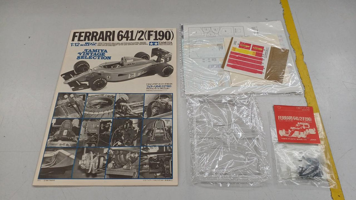 TAMIYA 1/12 Big Scale Series Tamiya Vintage Selection Ferrari 641/2 - Banzai Thrifting | BanzaiHobby