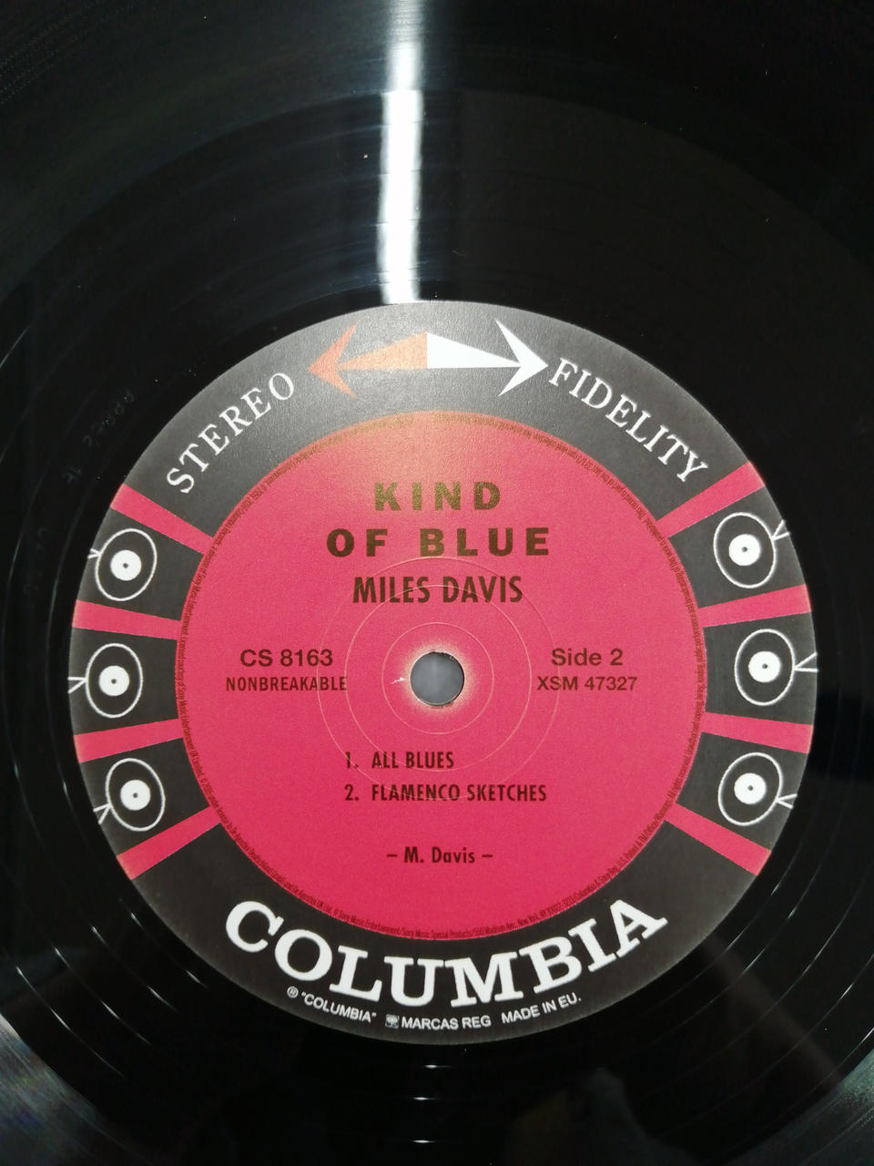 COLUMBIA MILES DAVIS KIND OF BLUE