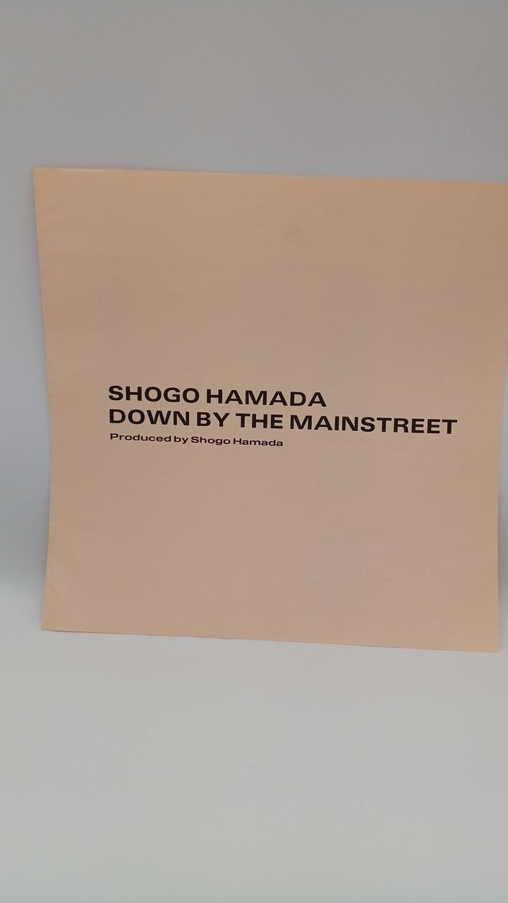 CBS Sony LP Record Shogo Hamada / Down by the Main Street