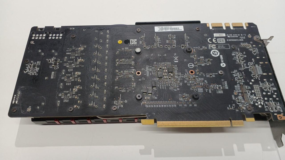 MSI Graphics Card: GTX 980 GAMING 4G