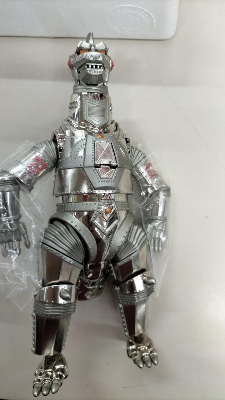 BANDAI Chogokin GD-56M Mechagodzilla 1974 Chrome Version