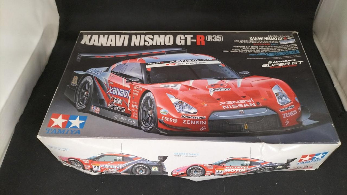TAMIYA XANAVI NISMO GT-R (R35) 1/24 Sports Car Series - Banzai Thrifting | BanzaiHobby
