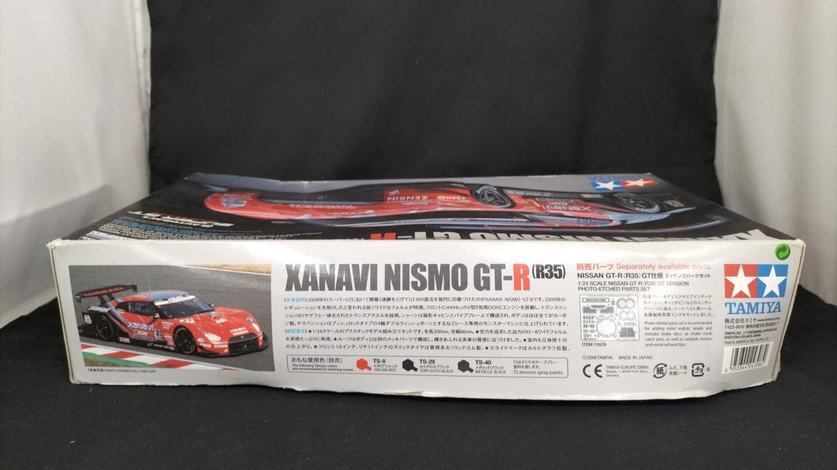 TAMIYA XANAVI NISMO GT-R (R35) 1/24 Sports Car Series - Banzai Thrifting | BanzaiHobby