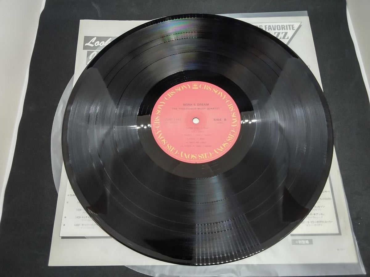 CBS SONY LP Jazz THELONIOUS MONK MONK'S DREAM