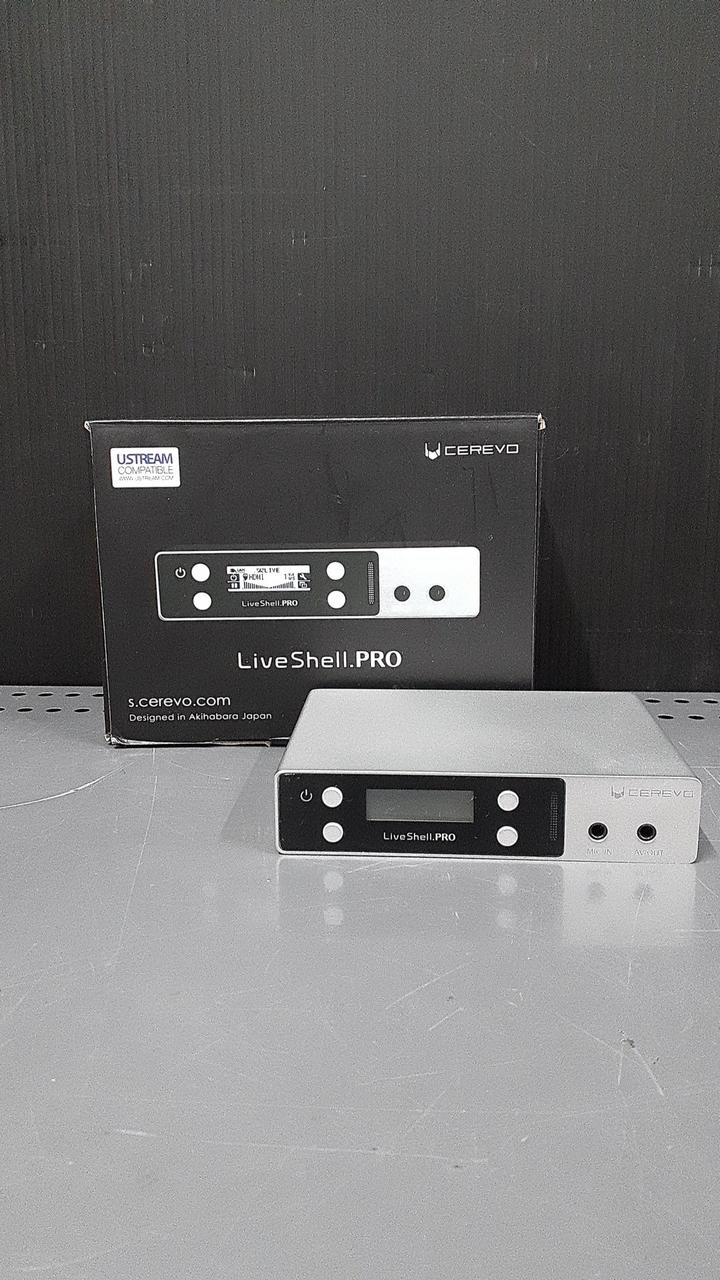 CEREVO Live streaming device LIVESHELL.PRO CDP-LS02A