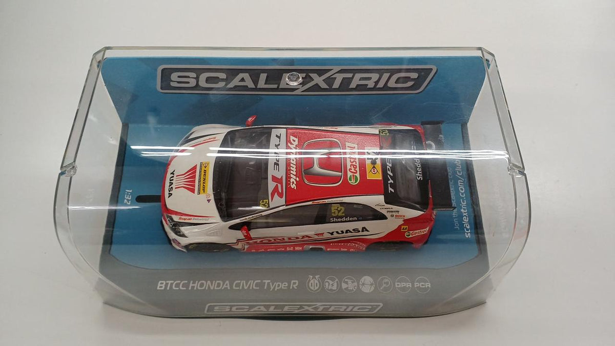 SCALEXTRIC Slot Car BTCC HONDA CIVIC TYPER - Banzai Thrifting | BanzaiHobby