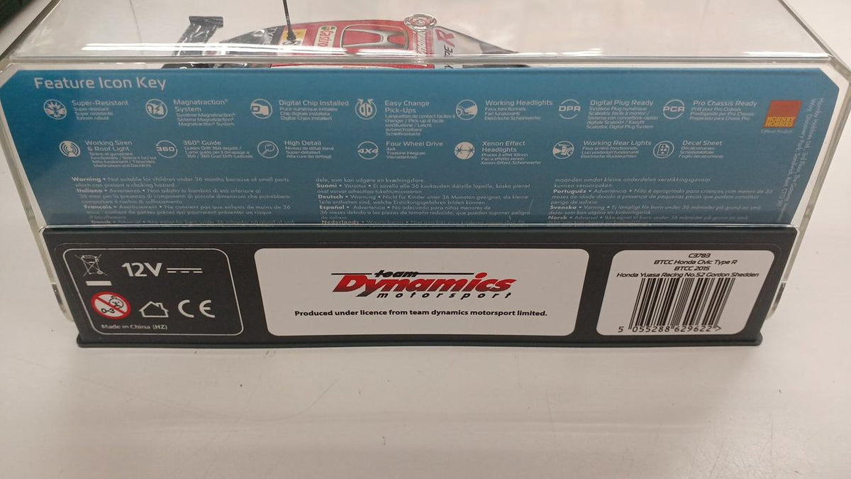 SCALEXTRIC Slot Car BTCC HONDA CIVIC TYPER - Banzai Thrifting | BanzaiHobby