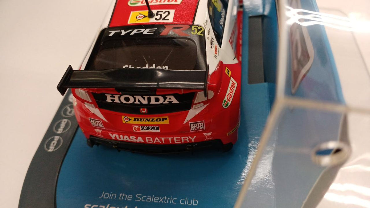 SCALEXTRIC Slot Car BTCC HONDA CIVIC TYPER - Banzai Thrifting | BanzaiHobby