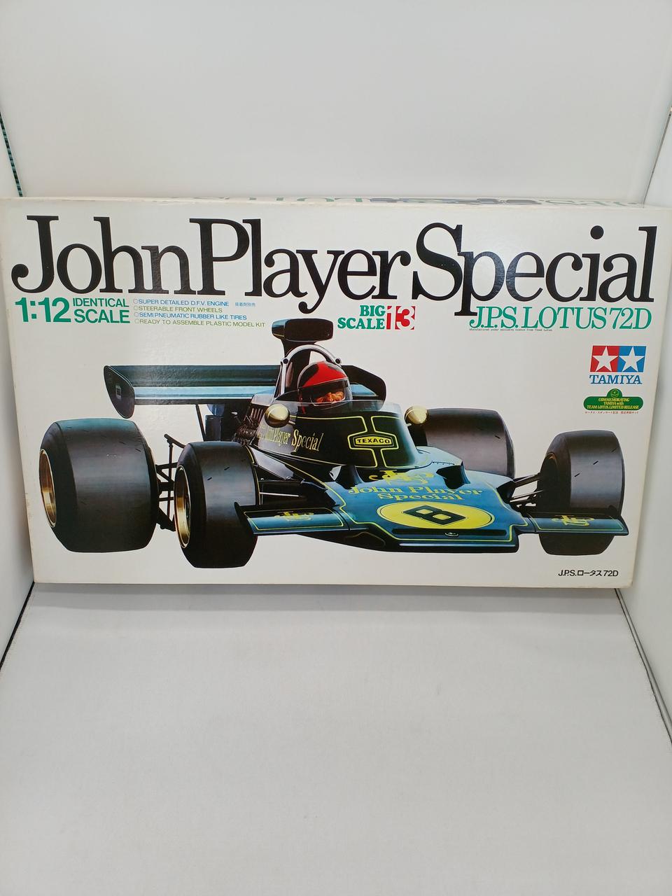 TAMIYA 1/12 J.P.S. Lotus 72D Big Scale Model Plastic Model - Banzai Thrifting | BanzaiHobby