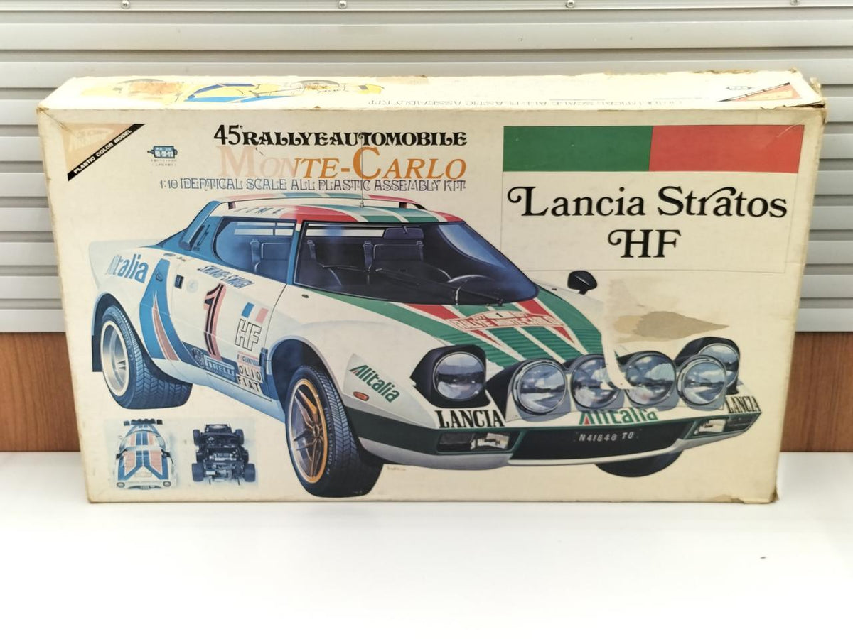 Nippon Model Co., Ltd. 1/10 scale plastic model Lancia Stratos HF - Banzai Thrifting | BanzaiHobby