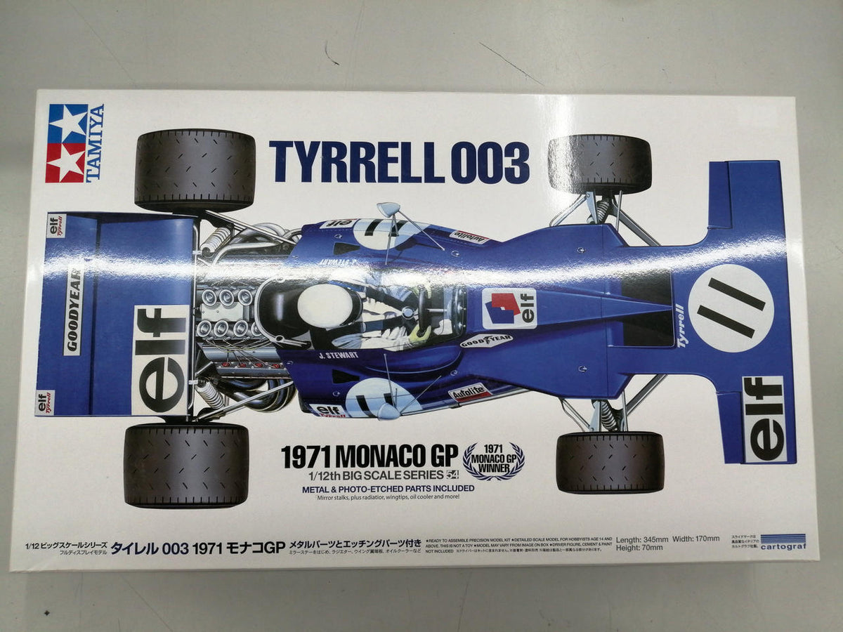 Tamiya 1/12 Tyrell 003 - Banzai Thrifting | BanzaiHobby