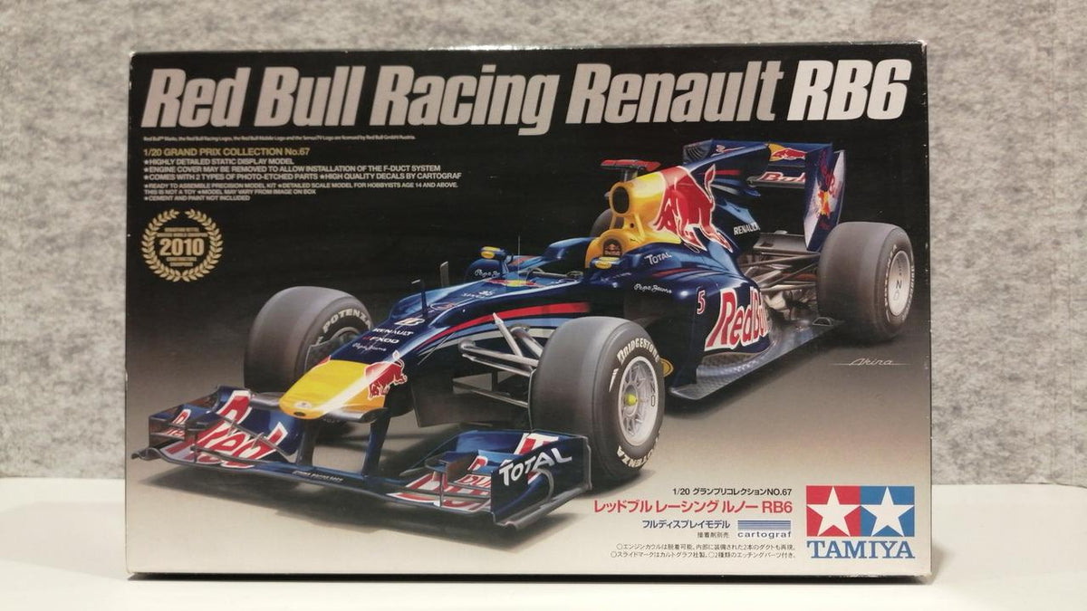 TAMIYA RED BULL RACING RENAULT RB6 1 / Grand Prix Collection NO.67 - Banzai Thrifting | BanzaiHobby