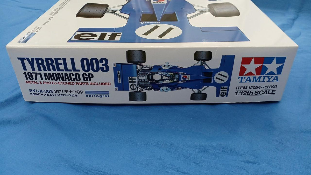 TAMIYA Plastic Model 1/12 Tyrell 003 1971 Monaco GP - Banzai Thrifting | BanzaiHobby