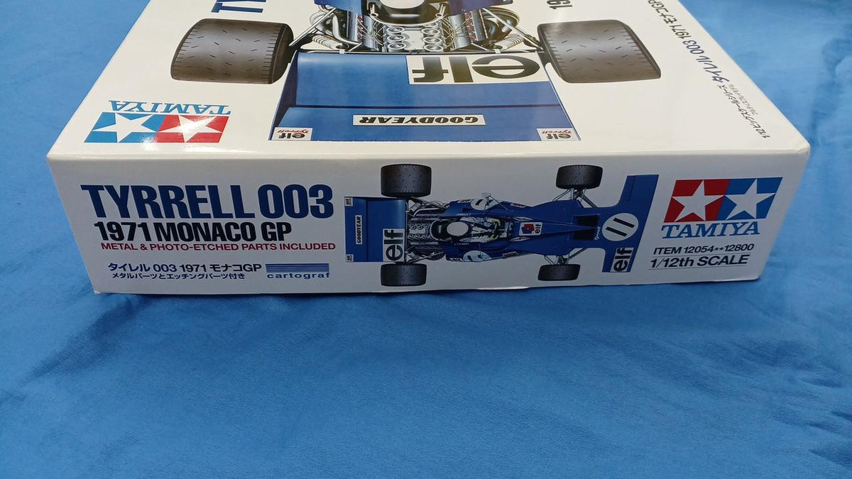 TAMIYA Plastic Model 1/12 Tyrell 003 1971 Monaco GP - Banzai Thrifting | BanzaiHobby