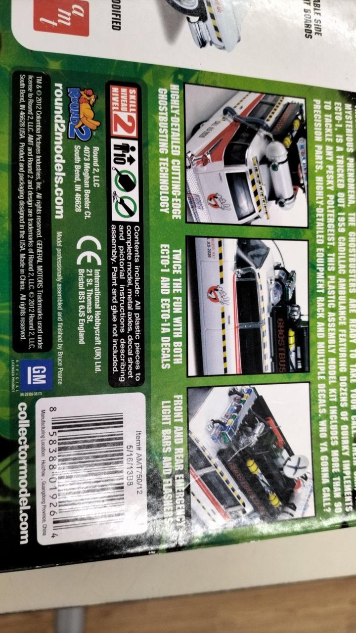 AMT Ghostbusters 1/25 ECTO-1A - Banzai Thrifting | BanzaiHobby