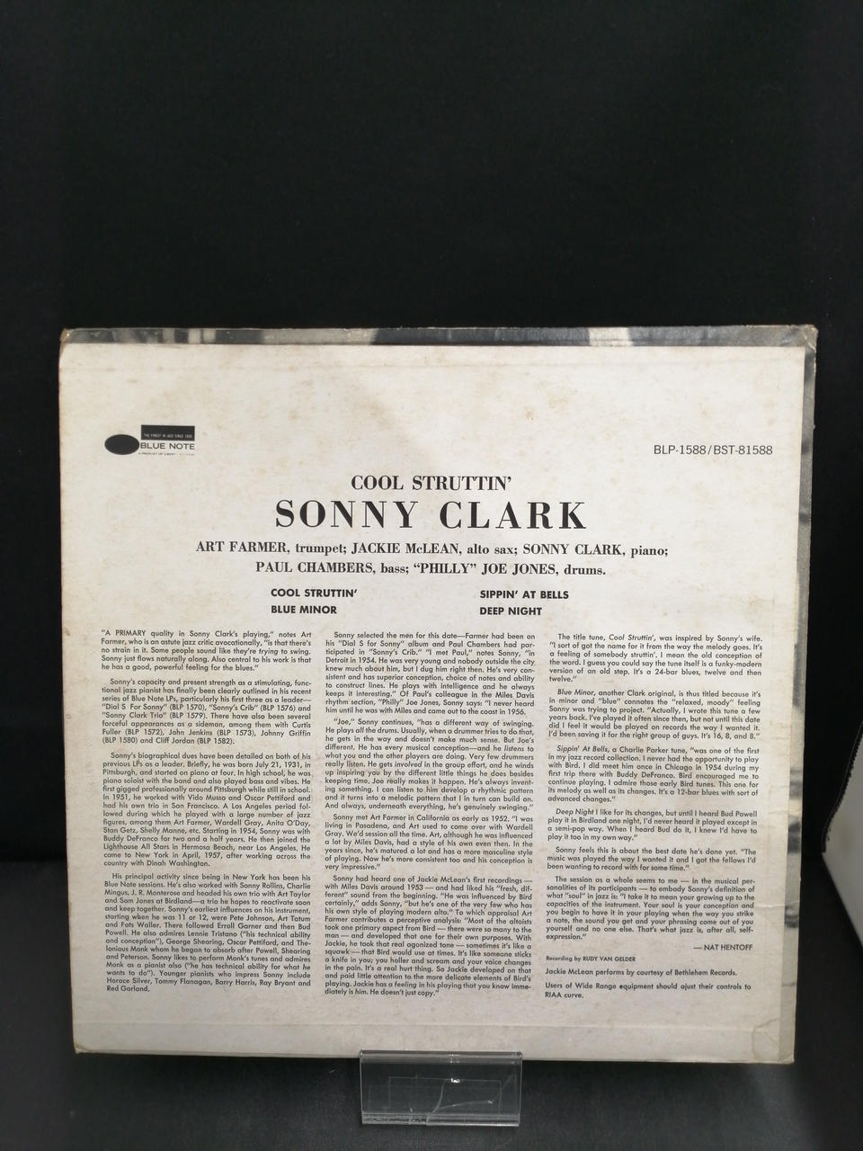 BLUE NOTE LP JAZZ BST 81588