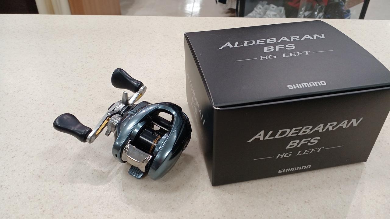 bfs shimano reel SHIMANO Baitcasting Reel 22ALDEBRAN BFS HG LEFT – BanzaiHobby