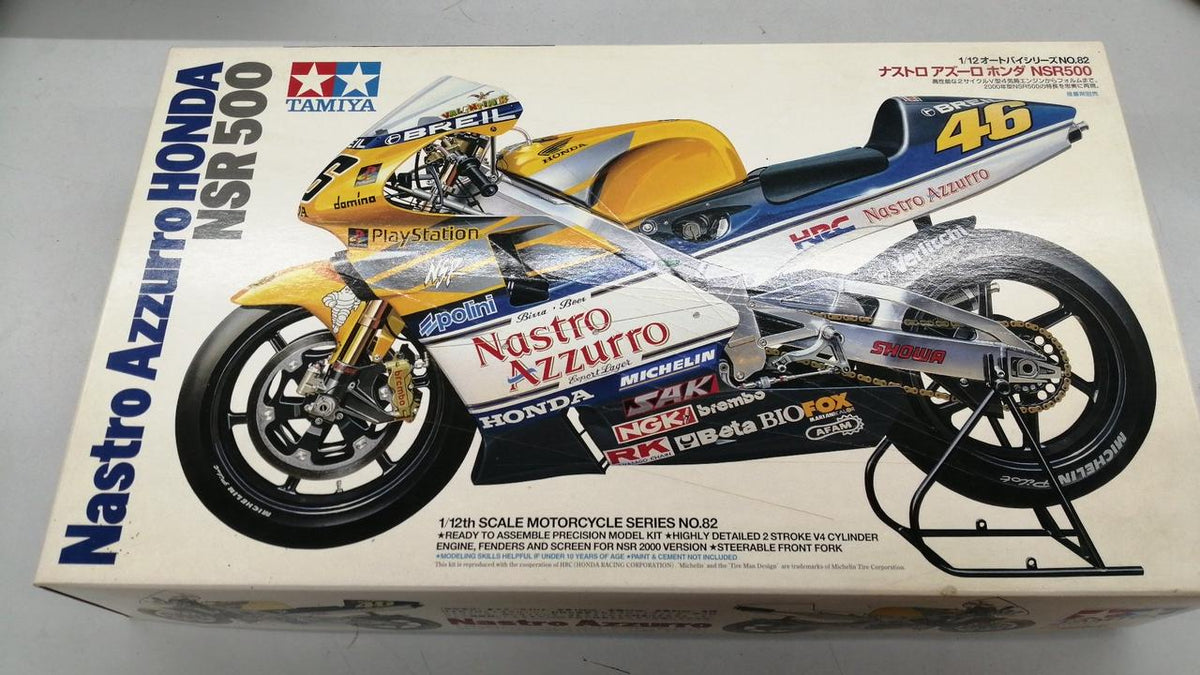 TAMIYA 1/12 Motorcycle Series Nastro Azzurro Honda - Banzai Thrifting | BanzaiHobby