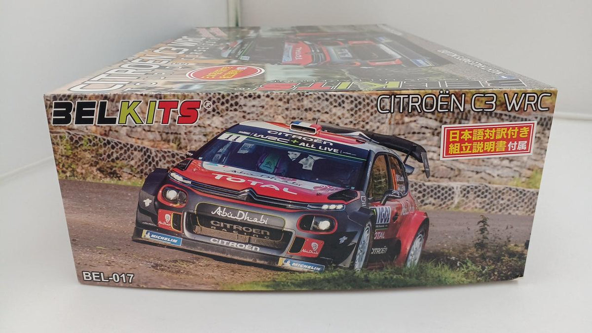 Belkit 1/24 Citroën C3 WRC 2018 Tour de Co "Plastic Model" - Banzai Thrifting | BanzaiHobby