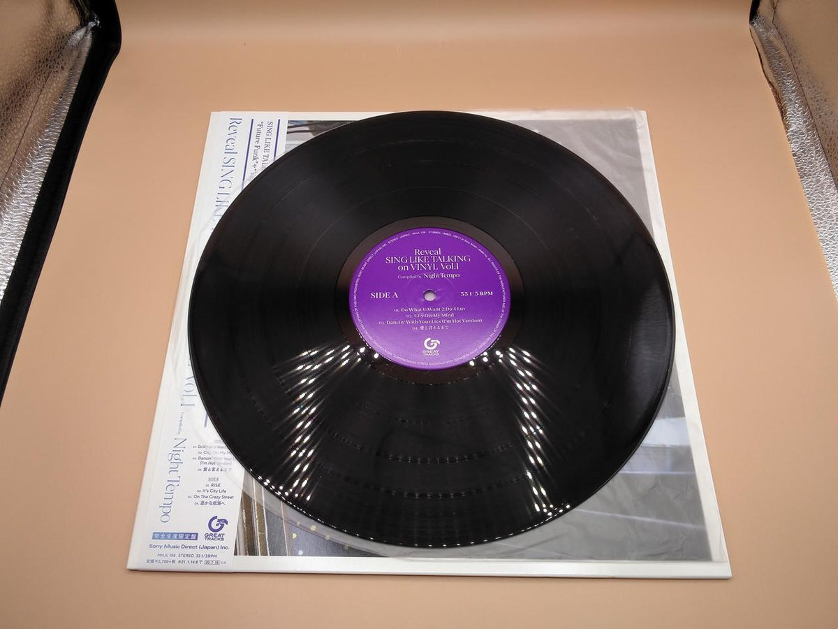 SONY MUSIC LP Japanese Music SING LIKE TALKING ON VINYL