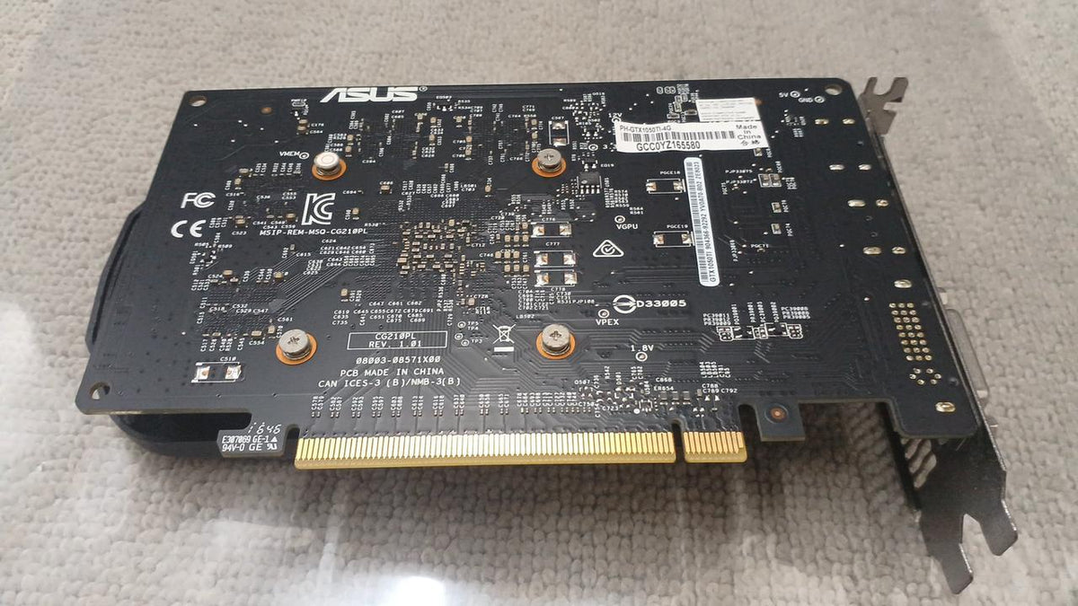 ASUS Graphics Card PH-GTX1050TI-4G