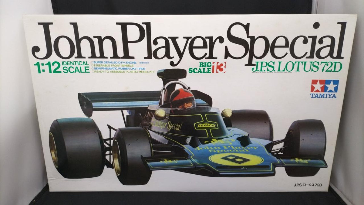 TAMIYA 1/12 Scale Plastic Model J.P.S. Lotus 72D - Banzai Thrifting | BanzaiHobby