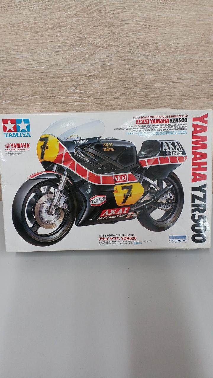 TAMIYA 1/12 Motorcycle Series NO.102 Acai Yamaha YZR500 - Banzai Thrifting | BanzaiHobby