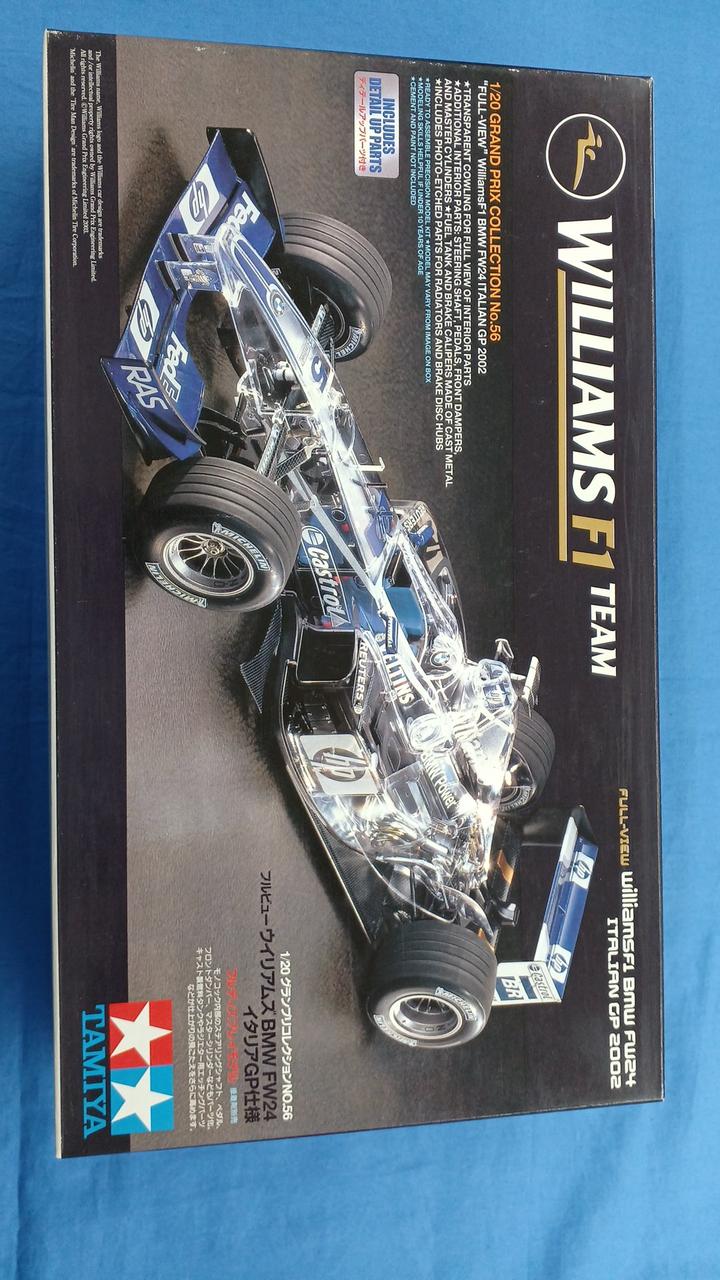 TAMIYA Plastic Model 1/20 WILLIAMS F1 TEAM BMW FW2 - Banzai Thrifting | BanzaiHobby