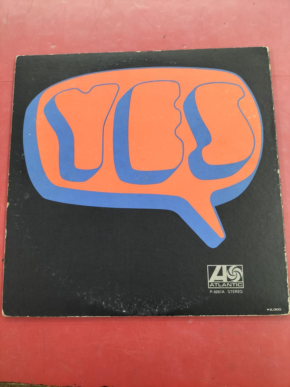 ATLANTIC YES First Album P-8287A