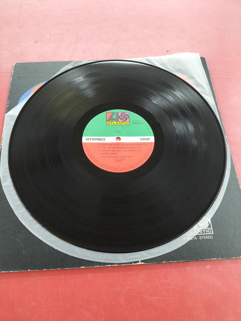 ATLANTIC YES First Album P-8287A