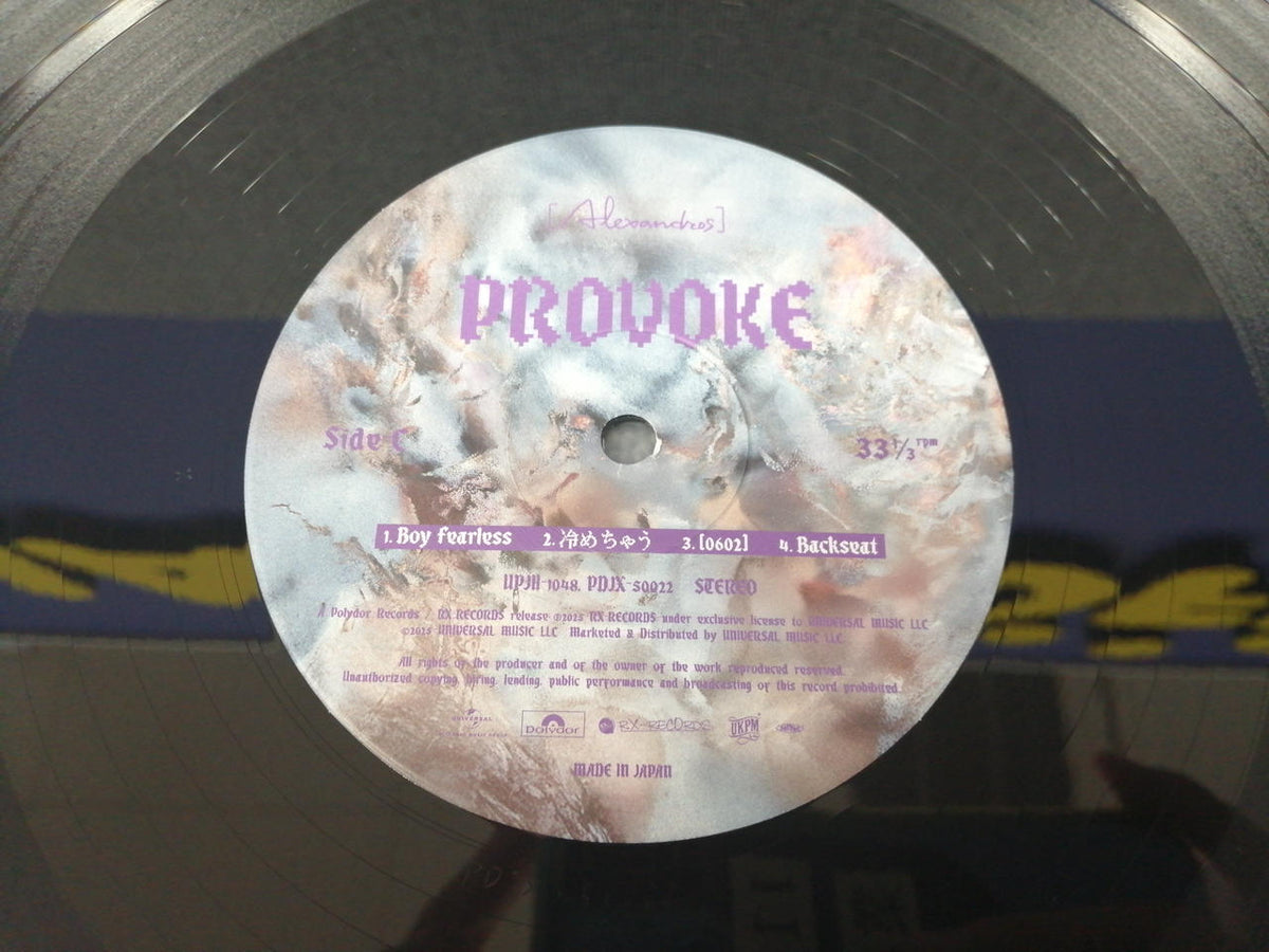 UNIVERSAL MUSIC ALEXANDROS/PROVOKE PDJJ-1011