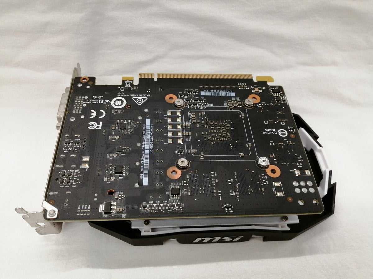 MSI Graphics Card: GEFORCE GTX1050 2G