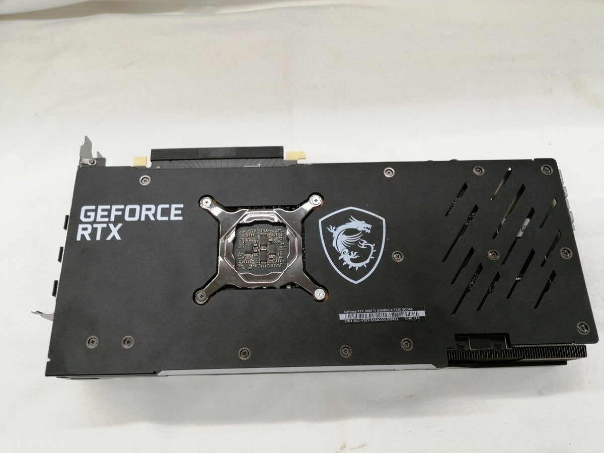 MSI Graphics Card RTX3060TI GAMING X TRIO 8GD6X - Banzai Thrifting | BanzaiHobby