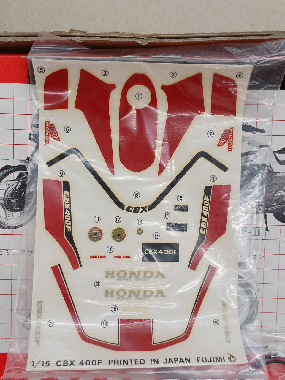 Fujimi Honda CBX400F SB12 - Banzai Thrifting | BanzaiHobby