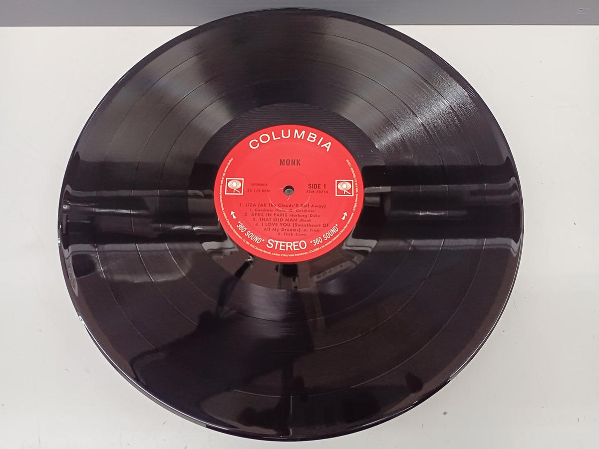 MUSIC ON VINYL JAZZ Record Thelonious Monk/MONK