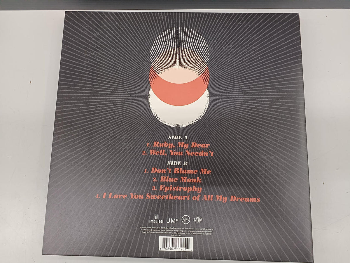 VERVE JAZZ Records Thelonious Monk / Palo Alto