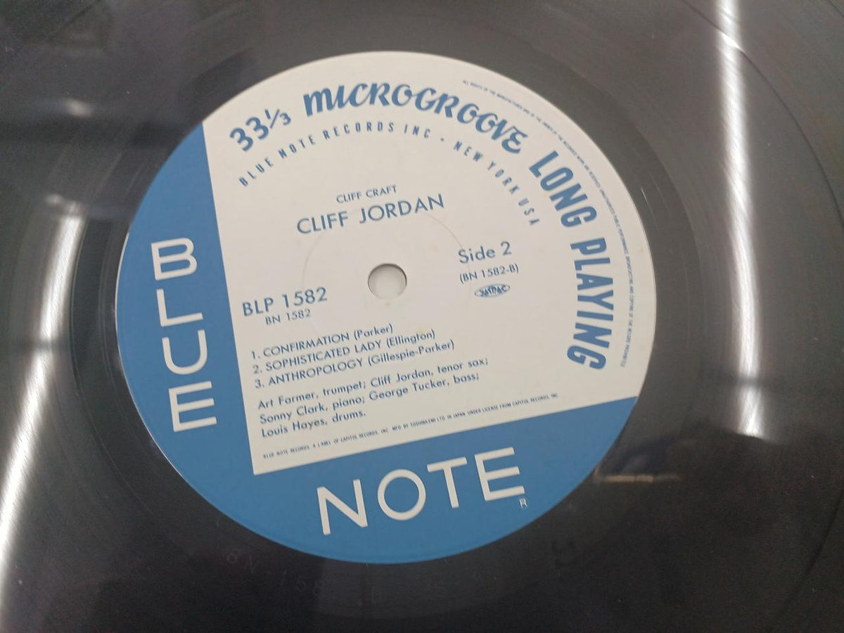 Toshiba EMI LP CLIFF CRAFT/CLIFF JORDAN