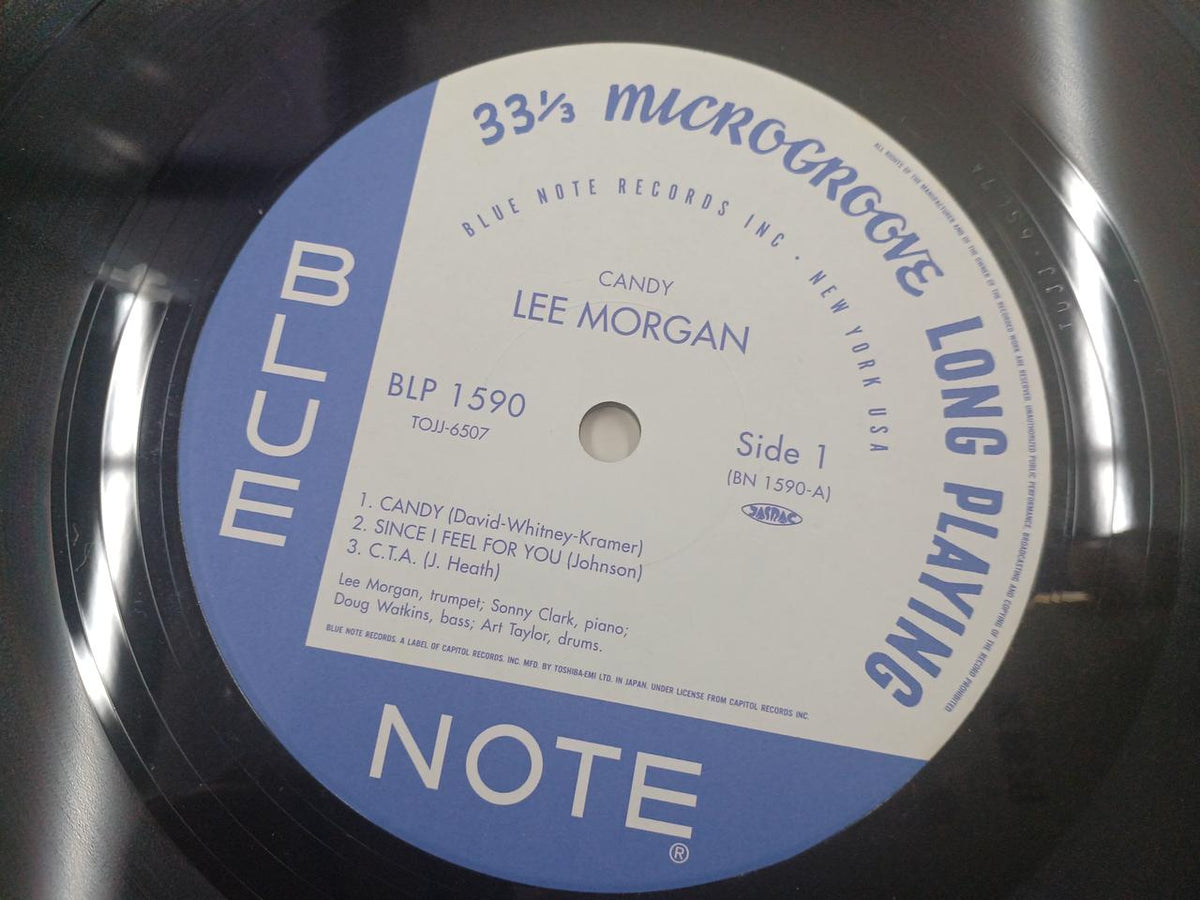 Toshiba EMI LP CANDY/LEE MORGAN
