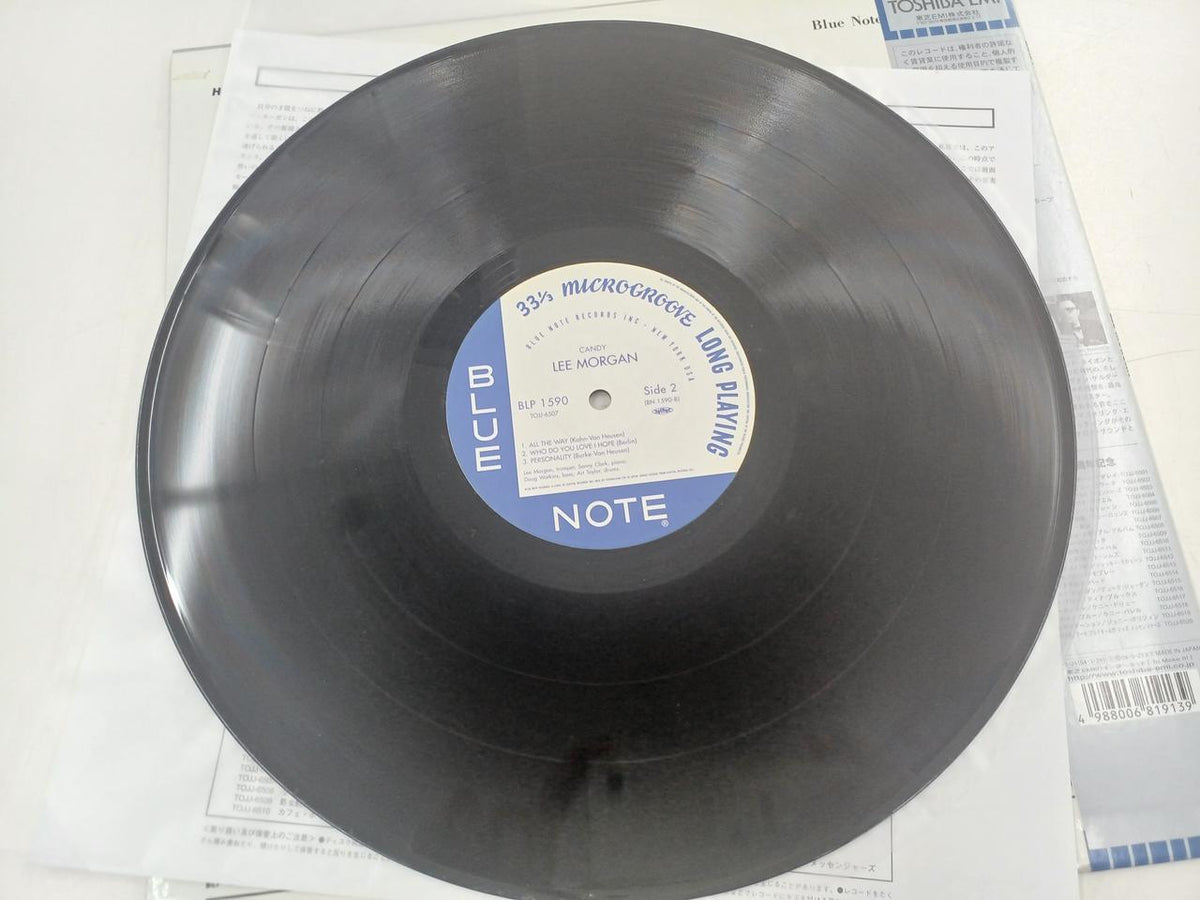 Toshiba EMI LP CANDY/LEE MORGAN
