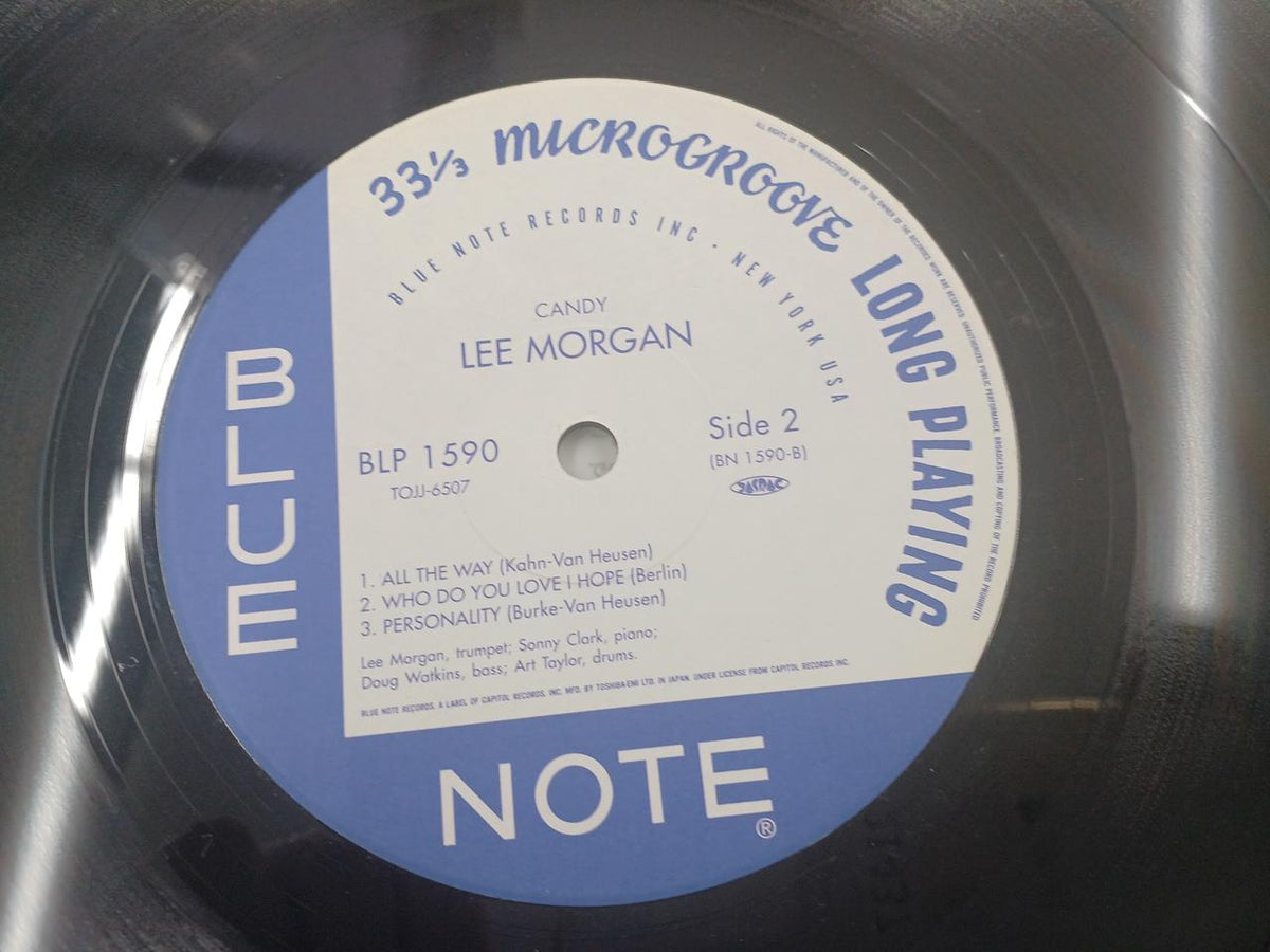 Toshiba EMI LP CANDY/LEE MORGAN