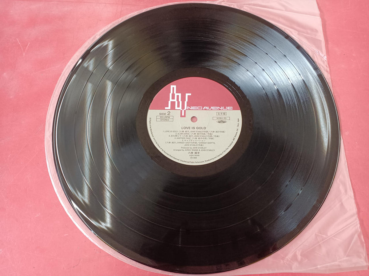 NEC Avenue Record LP Junko Yagami Love Is Gold