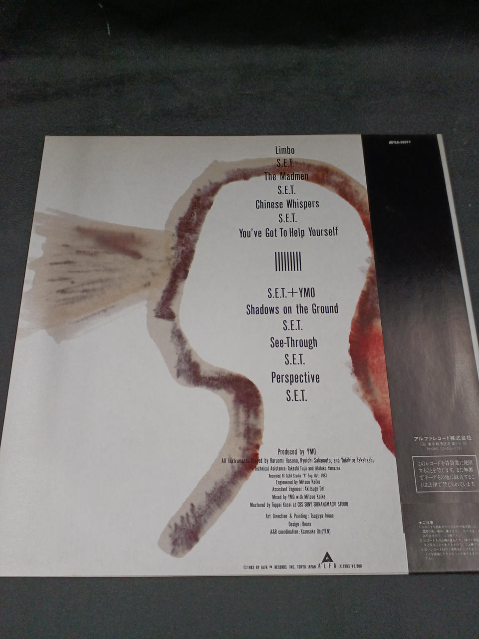 Alfa Records YMO/SERVICE: YLR-28013