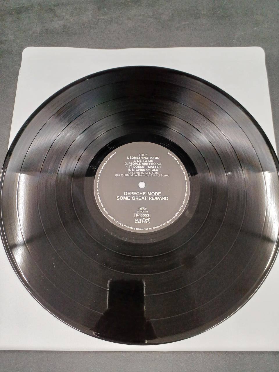 Warner Pioneer Depeche Mode / Sam Great Reward (Liner Missing P-13052)
