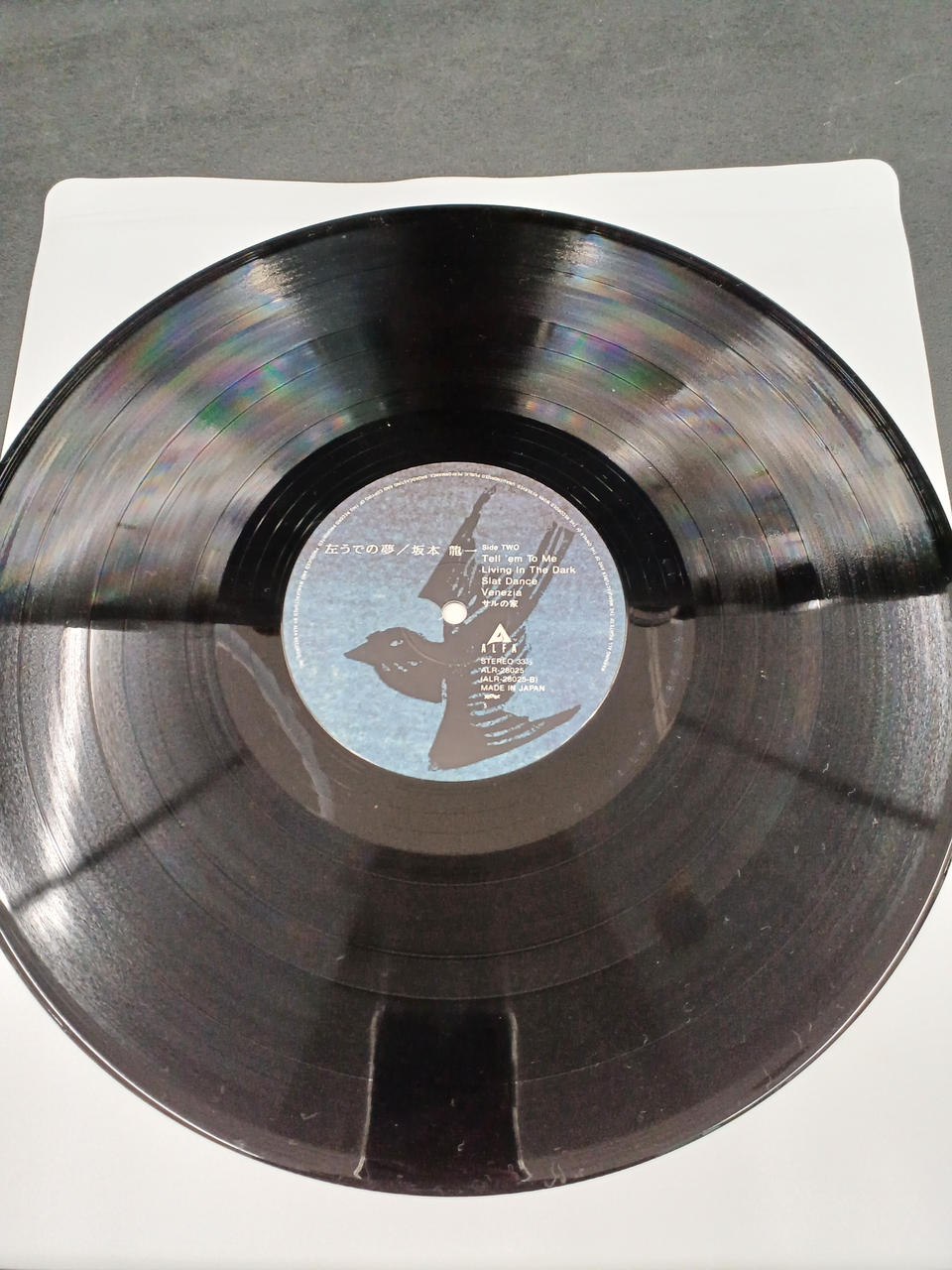 Alfa Records Ryuichi Sakamoto / Dream on the Left ALR-28025