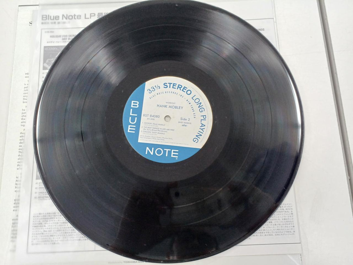 Toshiba EMI LP WORK OUT/HANK MOBLEY