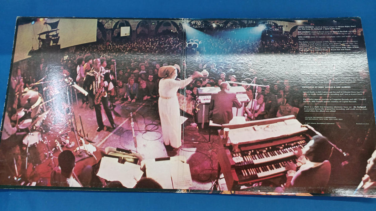 ATLANTIC ARETHA LIVE AT FILLMORE WEST See ARETHA LIVE AT FILLMORE WEST